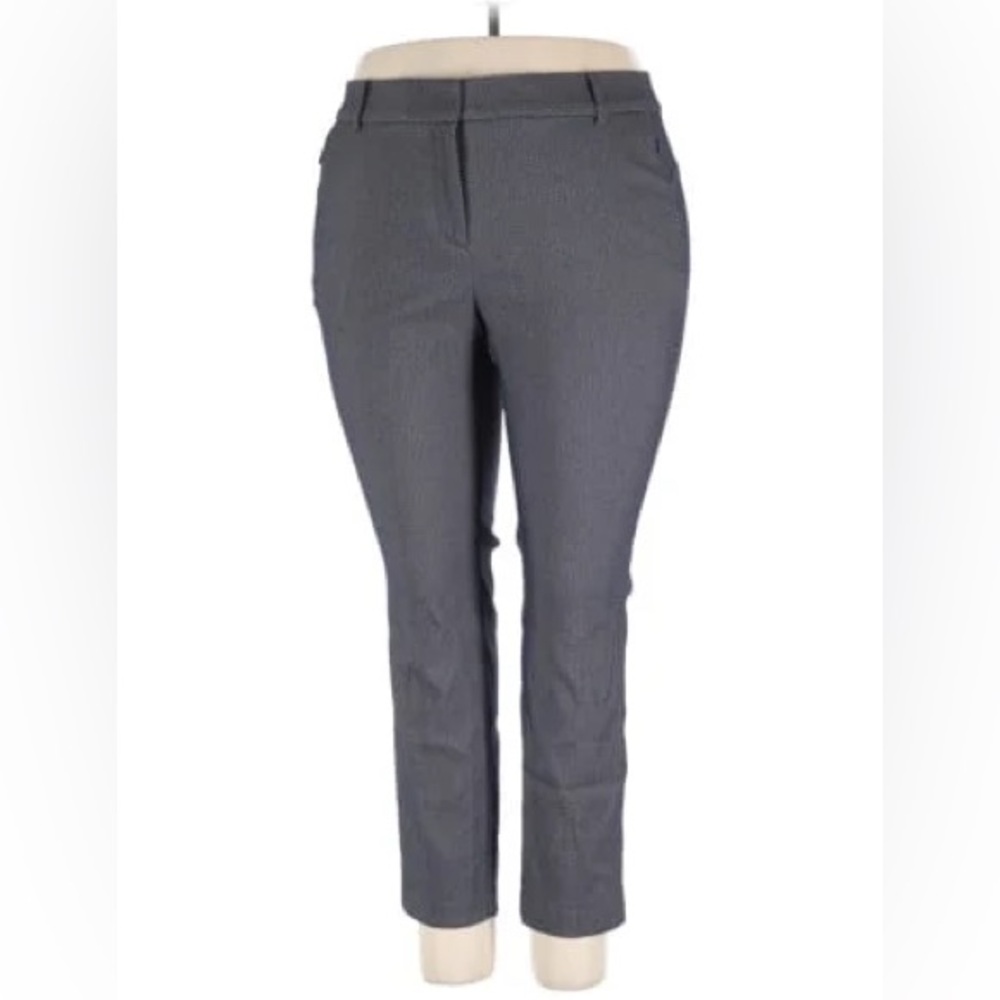 Grey Slim Fit Stretch Pants The Allie